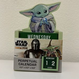 Star Wars Perpetual Wooden Calendar